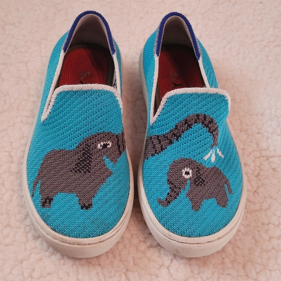 Rothy's Other - ROTHY’S Elephant Bath Time Slip On Washable Sneaker Shoes Size 10